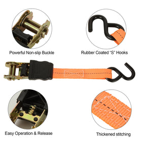 HNBun straps with reinforced edging for secure loads