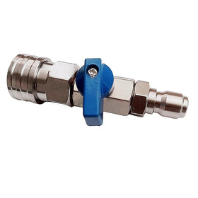 HNOYGNU high-pressure ball valve with 4500 PSI rating and 3/8 inch quick-connect for fast setup.