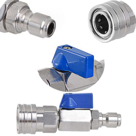 HNOYGNU stainless steel ball valve ensures rust resistance and durability for tough cleaning tasks.
