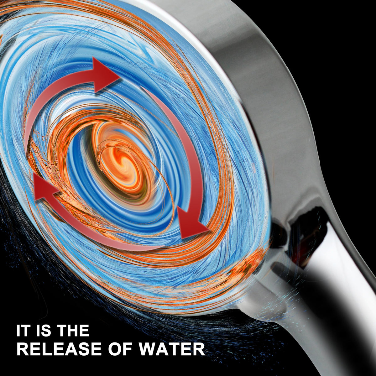 79-inch HO2ME hose offers flexible reach for easy rinsing