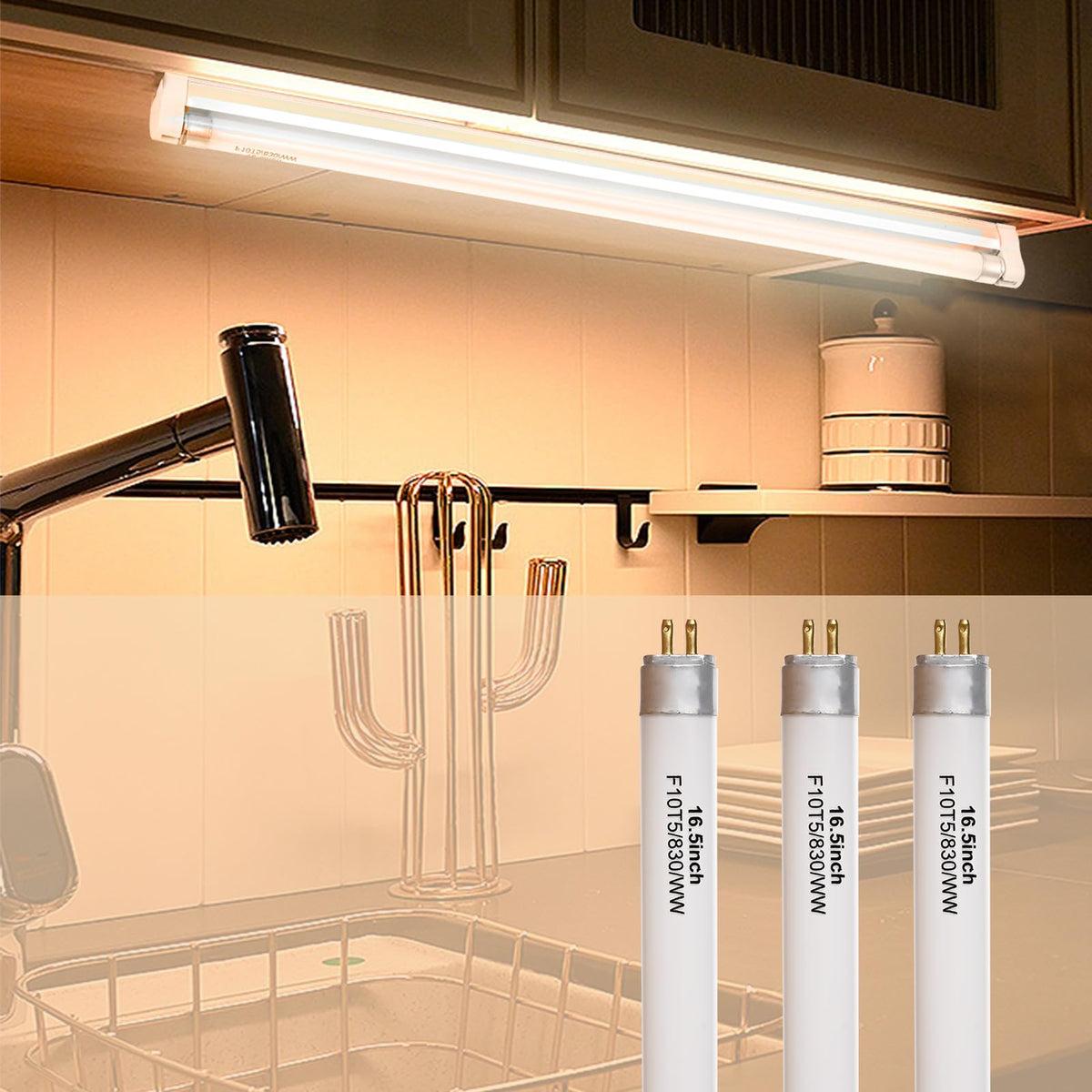 HoazHoald kitchen counter lighting for bright task lighting