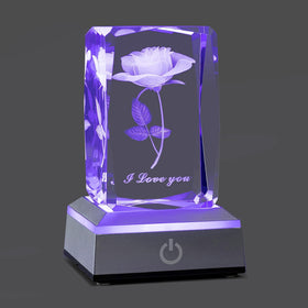 hochance 3D Rose Crystal Nightlight includes a one-year warranty for peace of mind