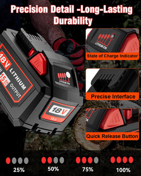 HOCHSTERN battery build and durability for long-term use.
