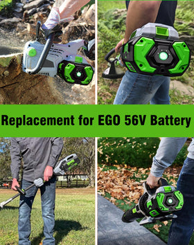 HOCHSTERN battery powering lawn care and DIY projects smoothly.