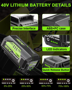 HOCHSTERN compatible with multiple Ryobi 40V tools and chargers.