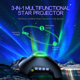 HODANS aurora projector remote control for easy mood adjustments