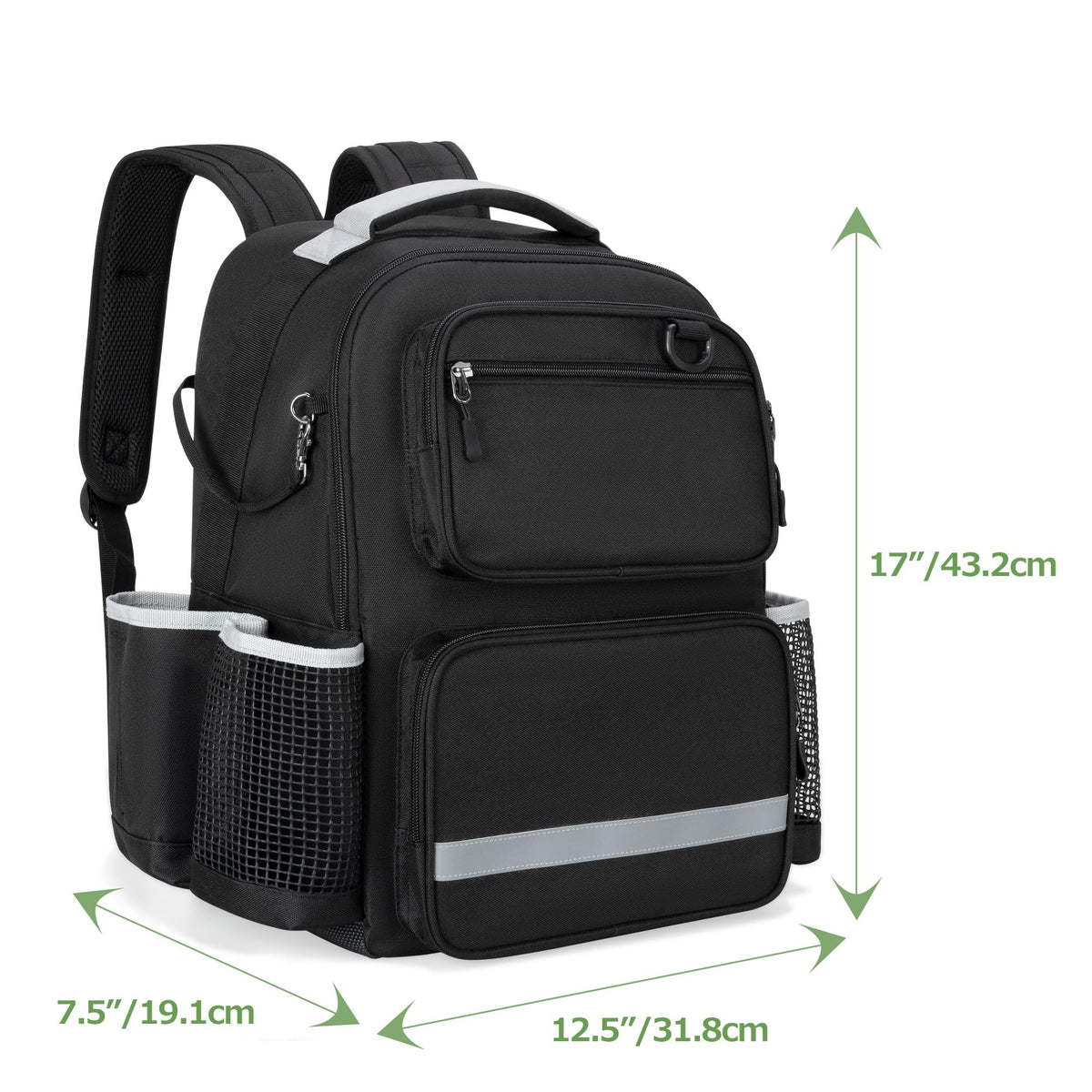 HODRANT cleaning backpack multiple pockets optimize tool organization for cleaners and technicians.