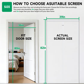 HOFUDON heavy-duty fiberglass mesh screen shows strong, tear-resistant fabric