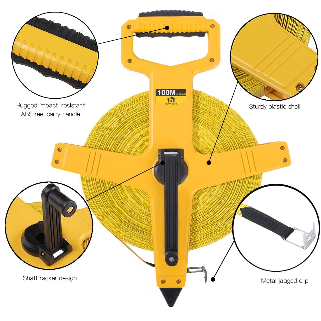 HOGARSWE shaft rocker design improves reel return and prevents twisting