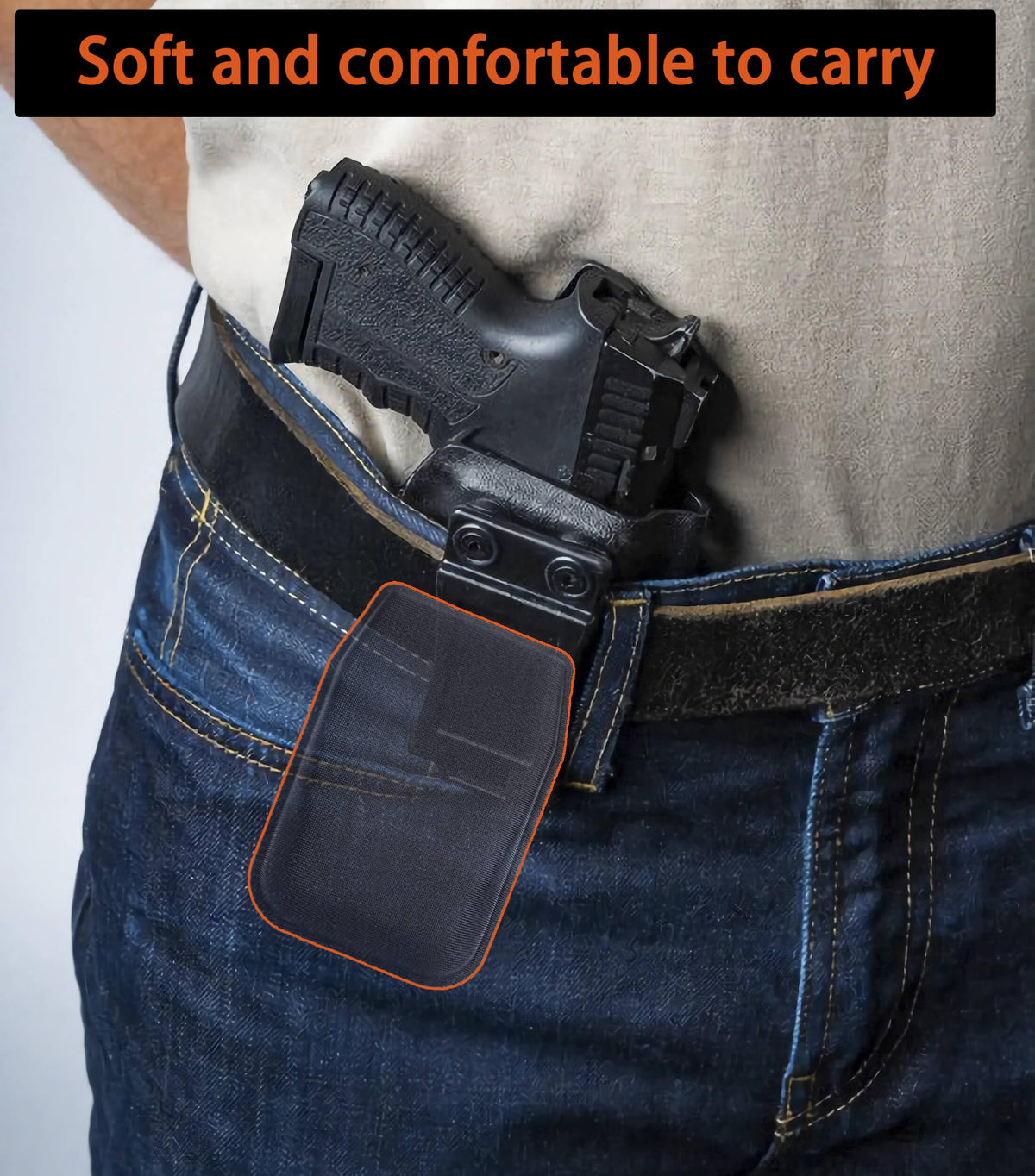 HOGIKUO appendix carry wedge emphasizes comfort for AIWB wearing