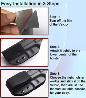 HOGIKUO wedge pad with adhesive keeps placement secure during daily activities
