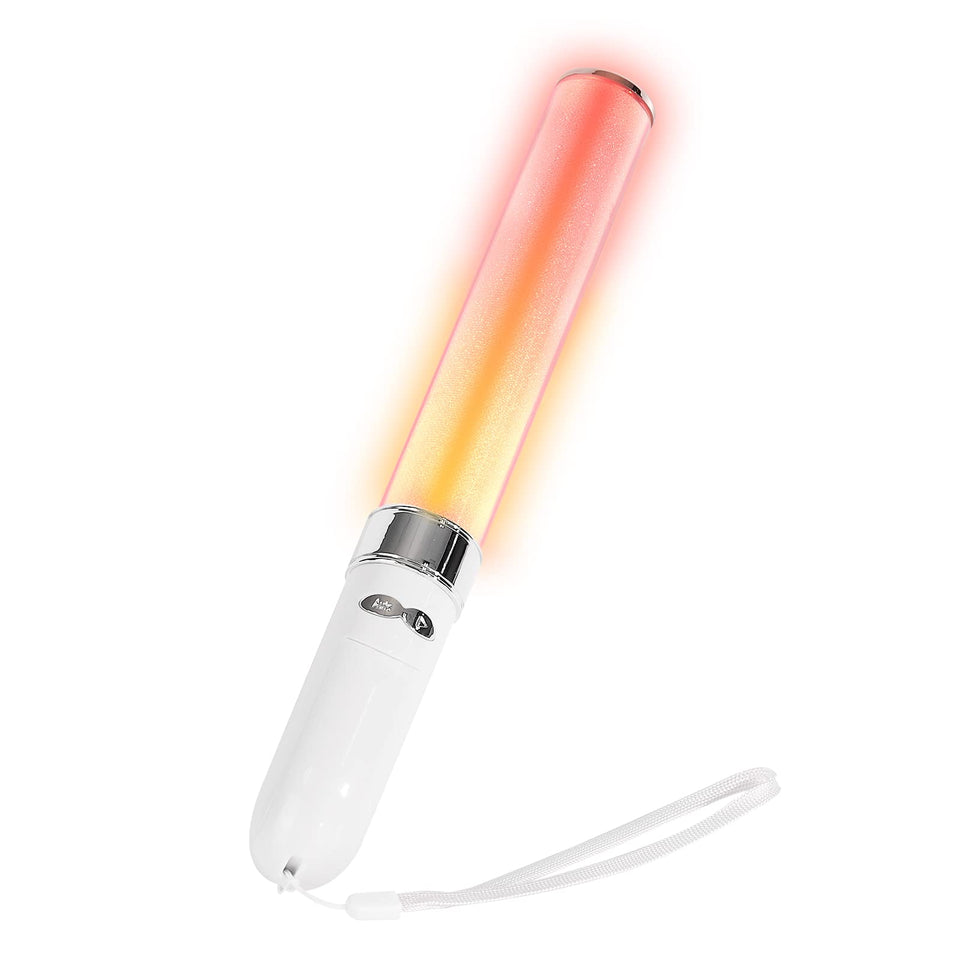 HOHUIGO glow stick showing vibrant color spectrum for party lighting