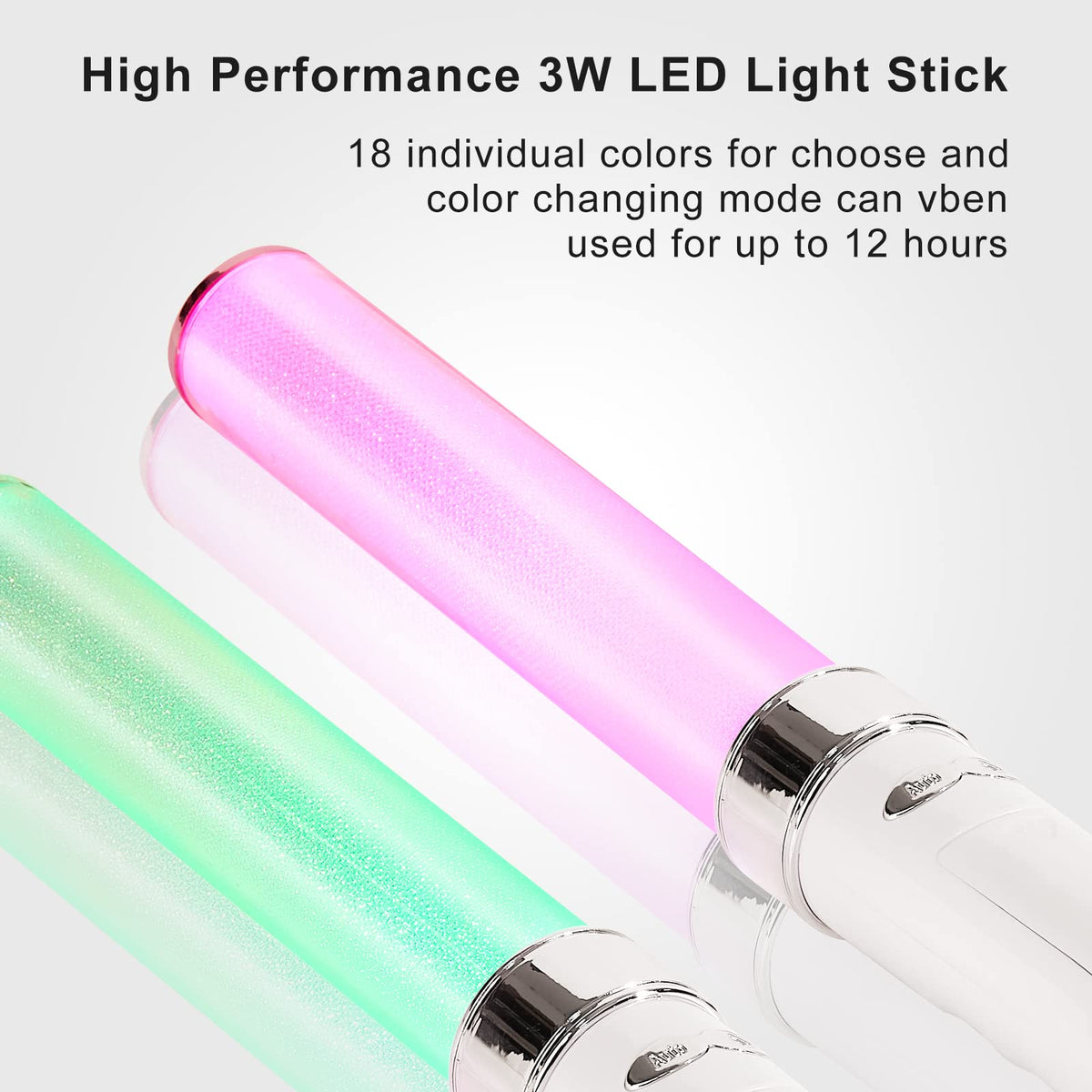 HOHUIGO LED glow stick battery-powered and reusable for eco-friendly gatherings