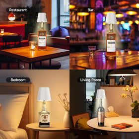 Hoide bottle lamp portable nightlight for bedroom or travel