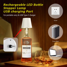 Hoide bottle lamp touch-control switch for easy adjustments