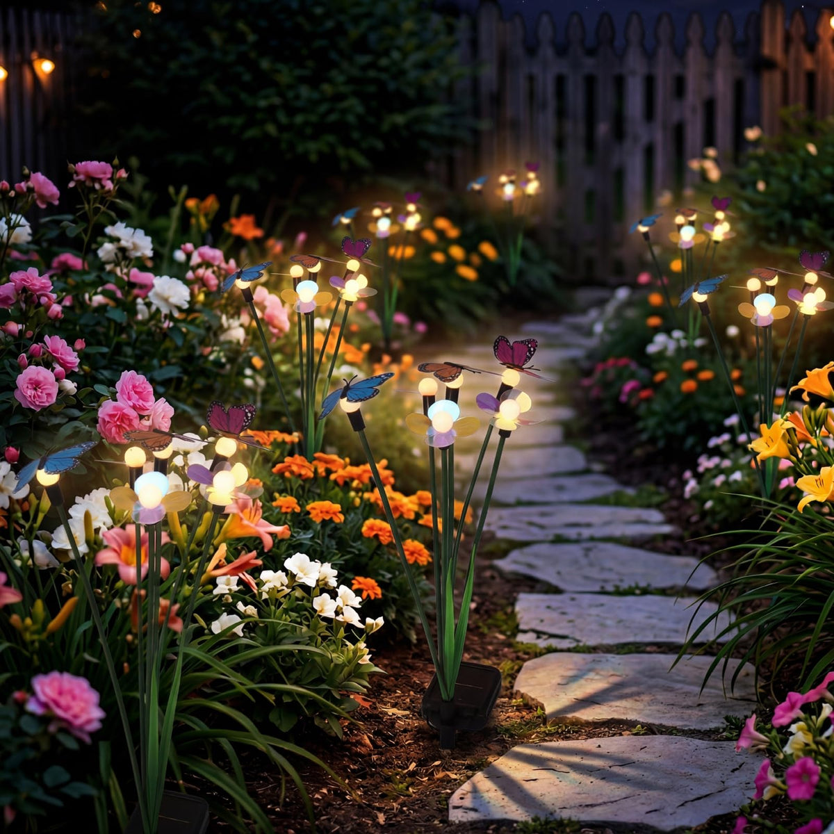 IP44 waterproof rating on Hoikwo solar lights for outdoor use