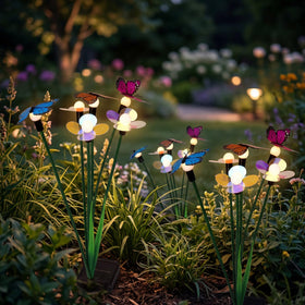Decorative Hoikwo lights idea for patio and garden spaces