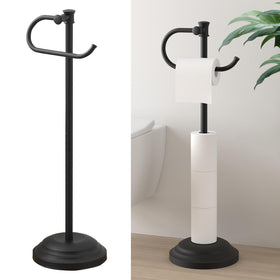 Hoimpro 25-inch toilet paper holder base with a sturdy stabilizing foundation.