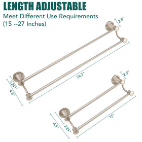 Hoimpro staggered poles provide easy access and fast drying