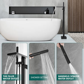 Hoimpro 59-inch shower hose offers flexible reach