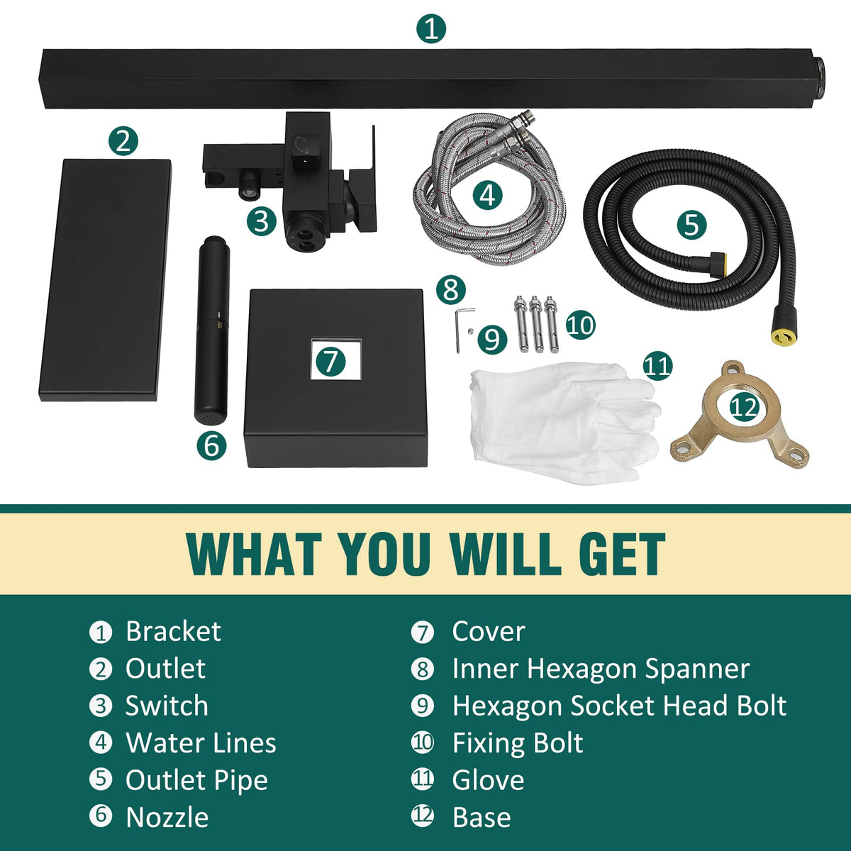 Hoimpro installation kit for straightforward setup