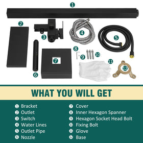 Hoimpro installation kit for straightforward setup