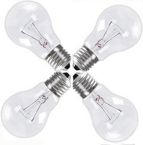Hoimuv 150W A19 rough-service bulb with amber glow for cozy living spaces