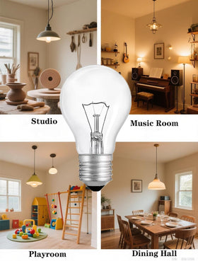 Hoimuv 4-pack incandescent bulbs for easy replacement