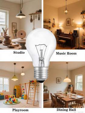 Hoimuv Edison-style bulb delivering soft yellow light for cozy evenings