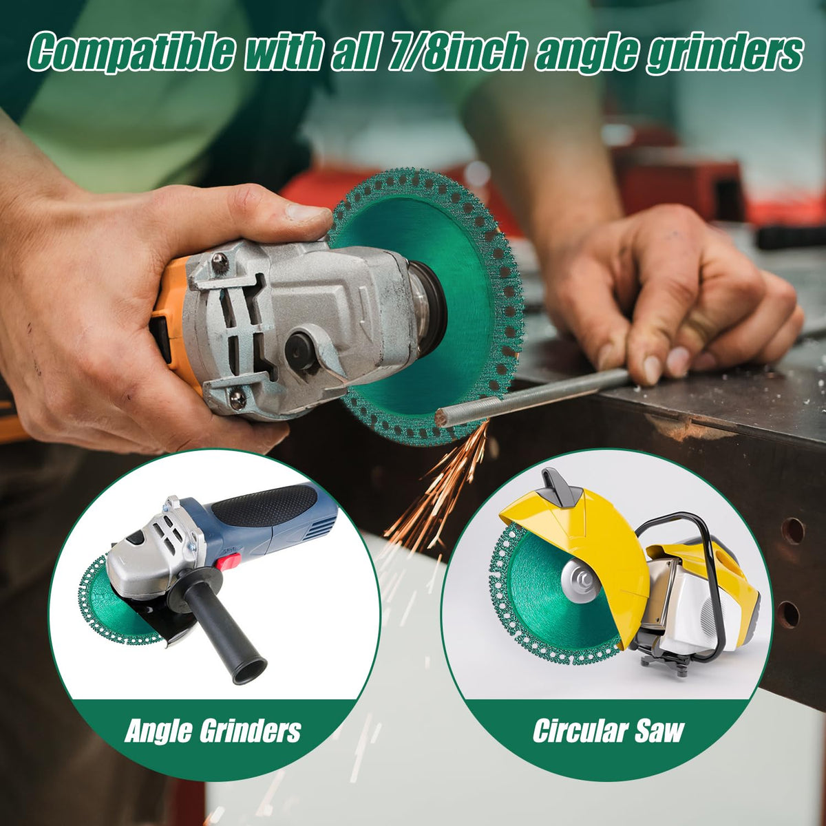 Hoiuter Indestructible Disc 2.0 delivers precise ceramic tile and metal cuts.