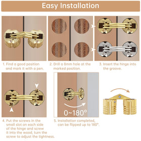Concealed hardware aligns with clean lid edge on a wooden box