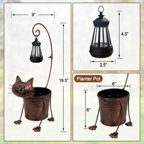 Spring yard decor solar lights illuminate pathways and add seasonal charm
