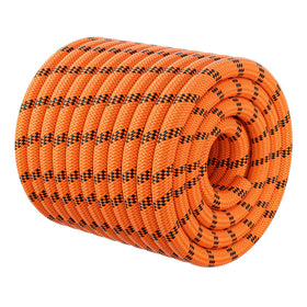 HOKINETY arborist rope close-up showing 48-strand outer braid for abrasion resistance