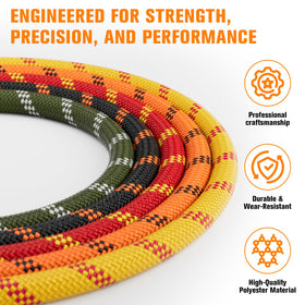 HOKINETY heat-sealed ends prevent fraying for reliable performance.