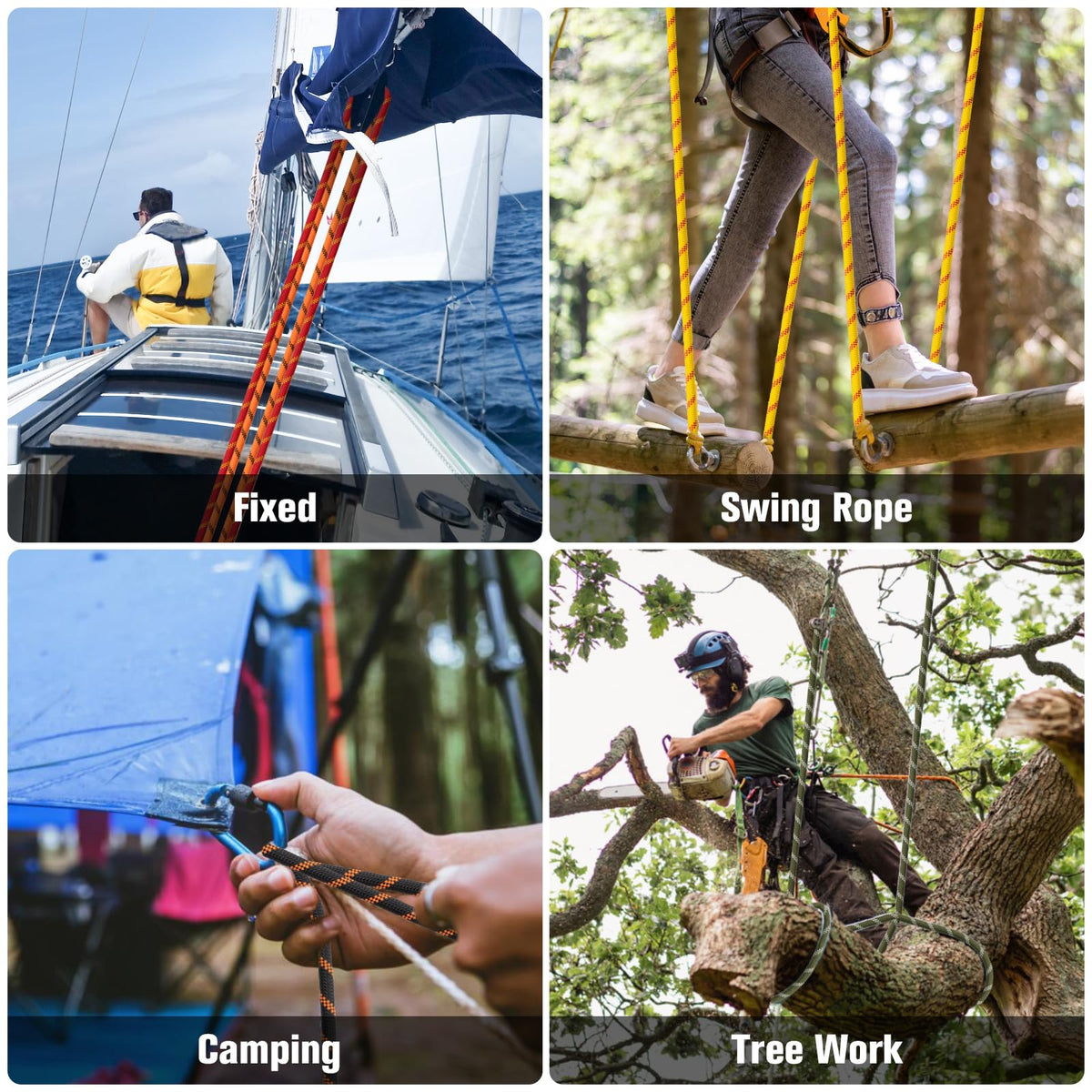 HOKINETY versatile rope for arborist tasks, rescues, and outdoor projects.