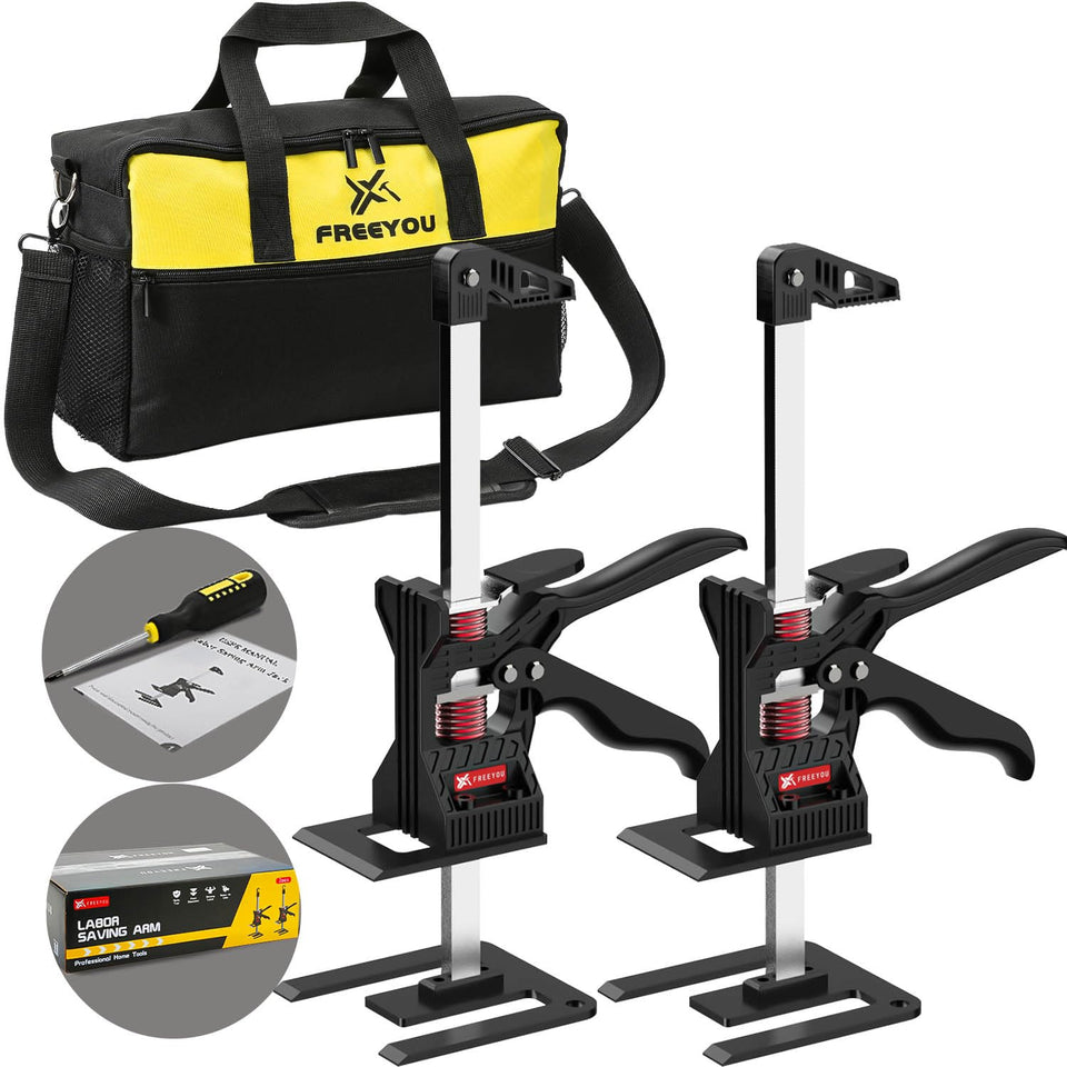 HolaYou Labor Saving Arm Jack assembly with compact stainless steel build for steady setup