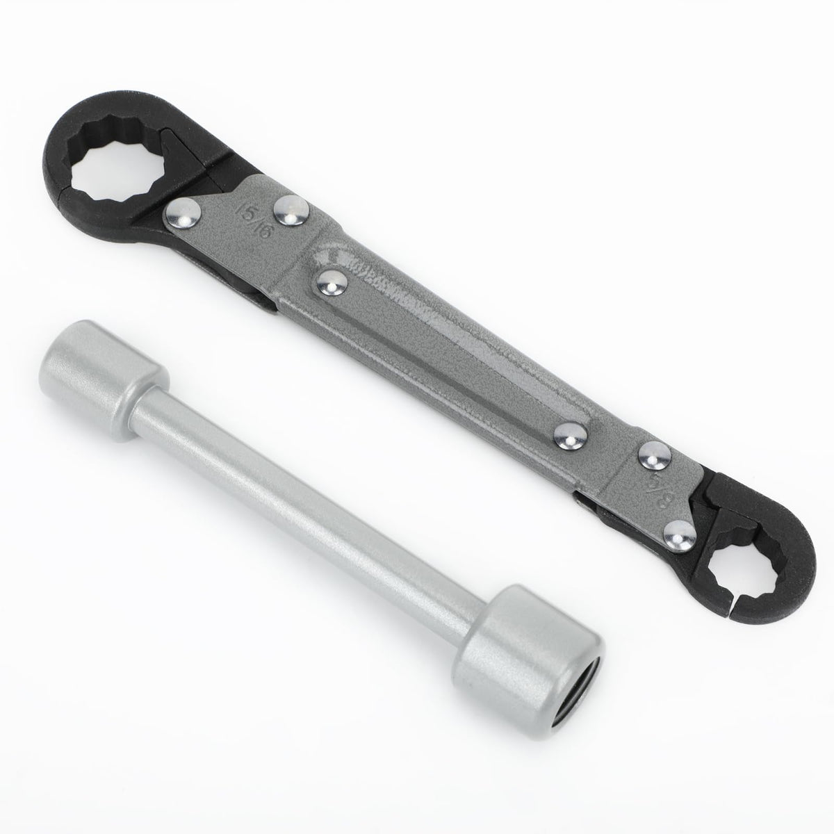 Holdly compact tool fits neatly in a plumber's toolbox.