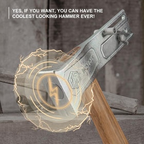 Holdly Magnetic Roofing Hammer durable casting resists wear and corrosion over time