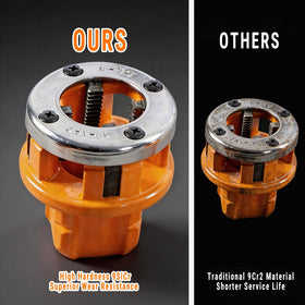 Holdwell S cast iron hinge head ensures sturdy operation.
