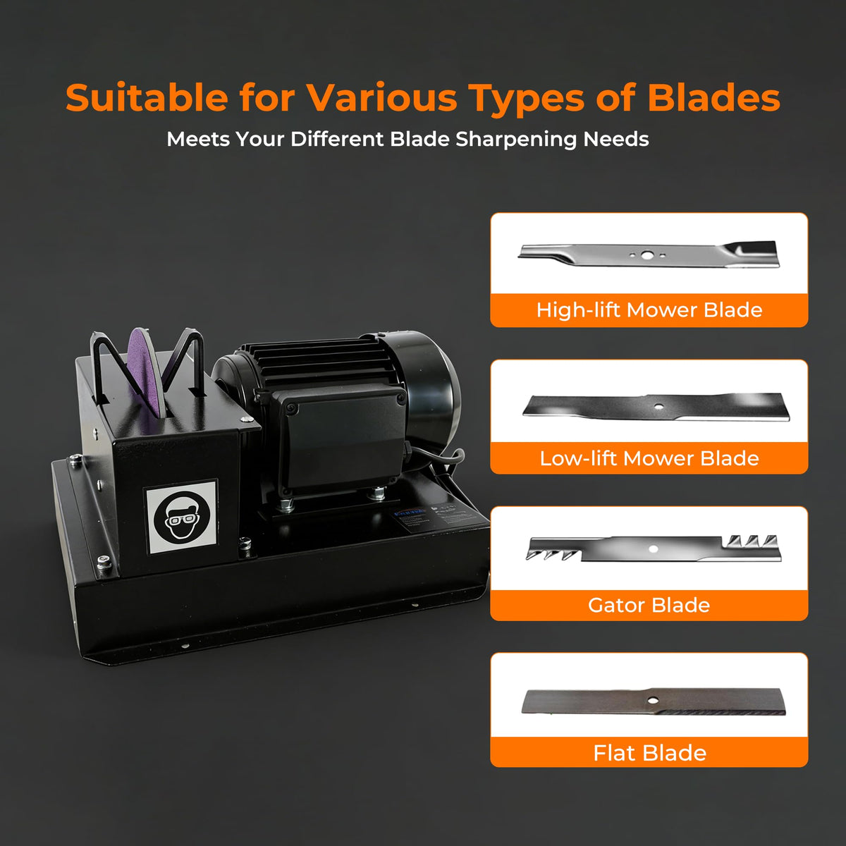Holdwell S blade-balancer helps verify balance after sharpening.