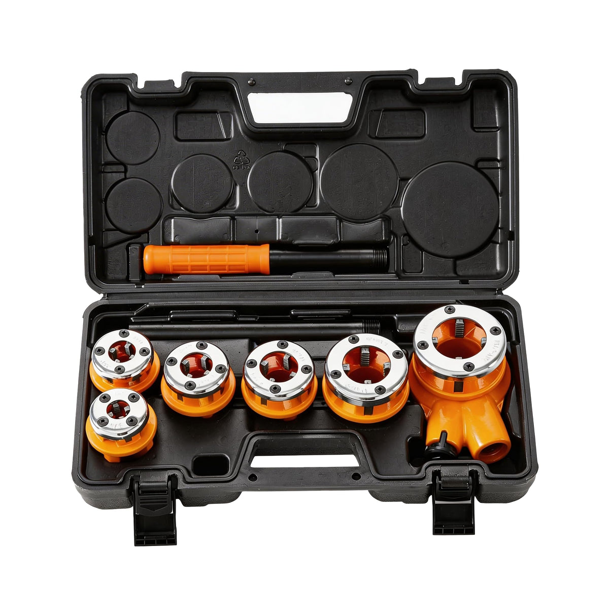 Holdwell S 6 NPT dies pack enables versatile threading for multiple pipe sizes.