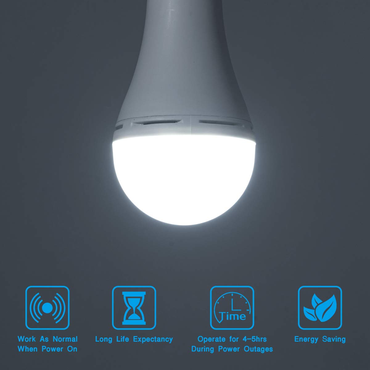 Holdwill 900 lumen brightness lights up a living room clearly.