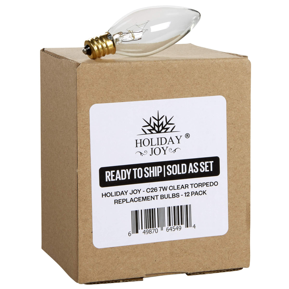 Holiday Joy warm soft white night light bulbs ideal for ambient lighting