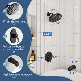 HoliSpa SUS304 metal construction resists corrosion and scratches.