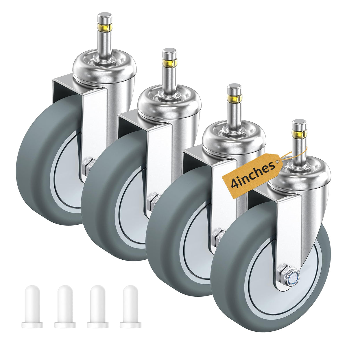 HOLKIE stem caster wheels not recommended for office chairs