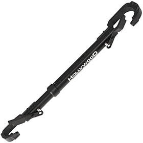 Hollywood Racks Pro Bike Adapter Bar extended for versatile frame sizes and long hauls.