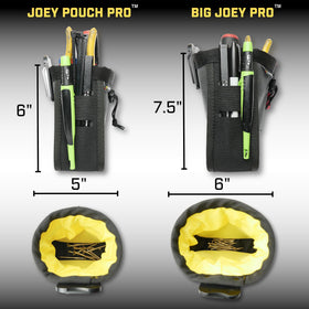 Holstery Big Joey Pro USA-made back plate for durability.