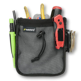 Holstery Big Joey Pro belt bag closeup—rugged 1000D Cordura for tough jobs.