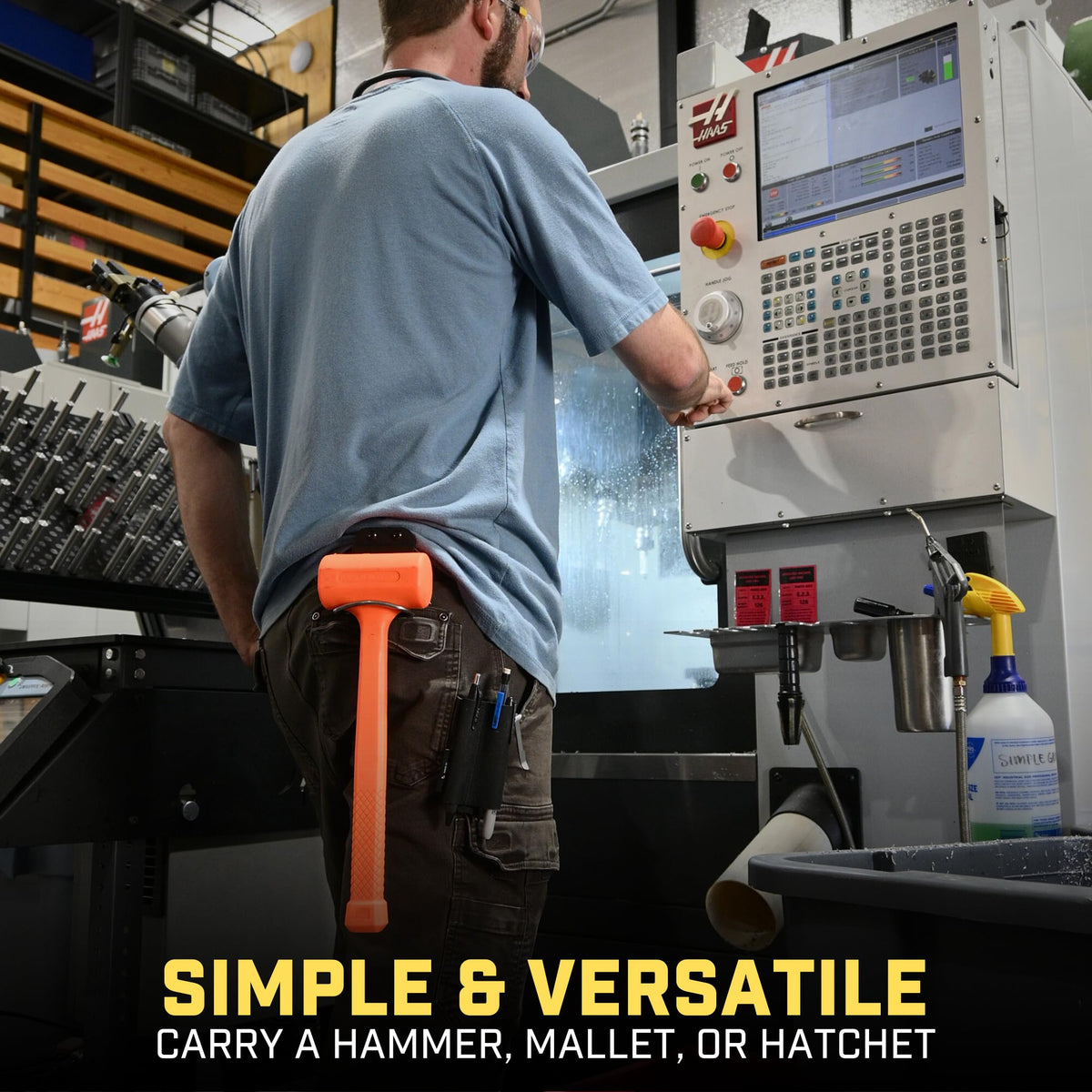 Holstery HammerMaster hammer-compatibility versatile hold for many hammers.
