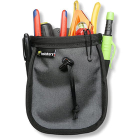 Holstery Joey Pouch Pro clipped to belt for fast tool access.